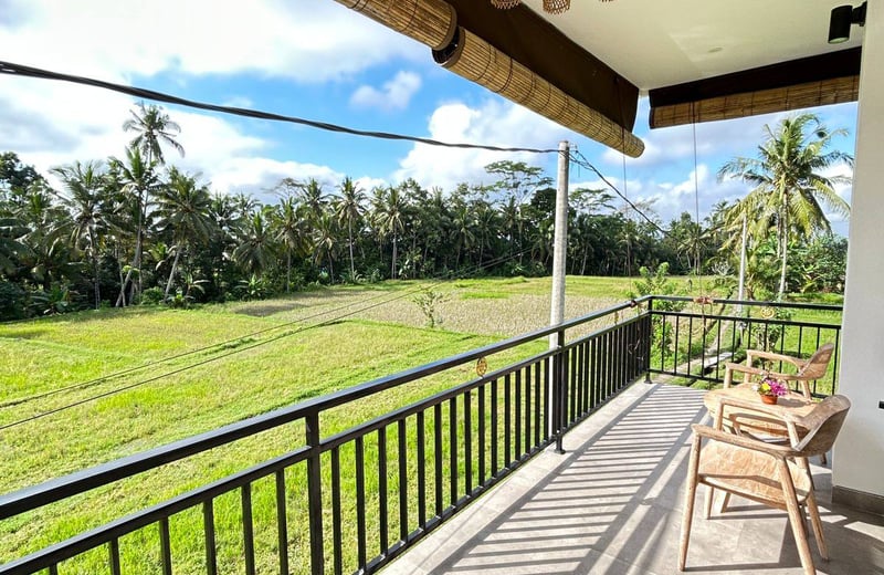 Rental of a new villa with jungle and rice field views, Ubud, Indonesia